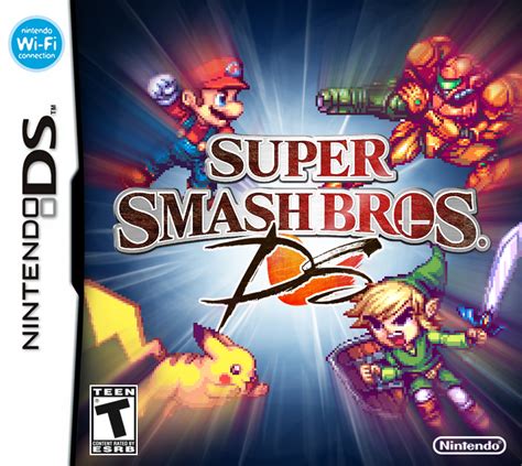 super smash bros ds game